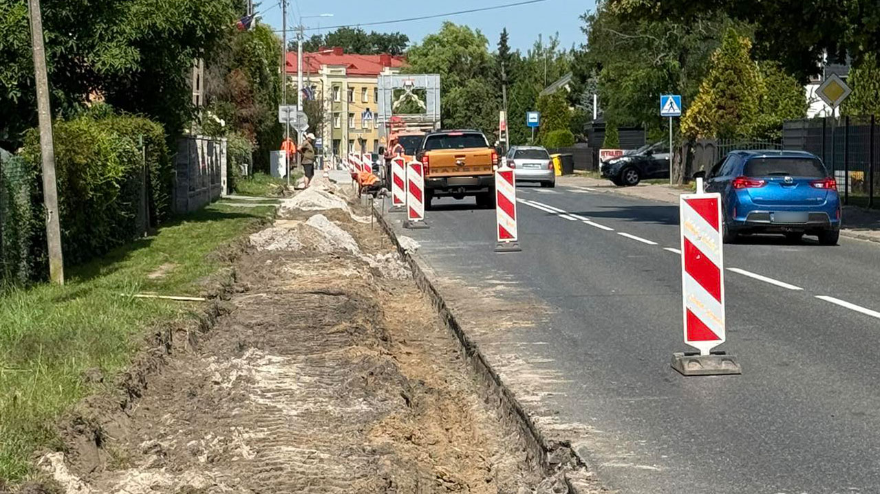 Remont chodnika przy ul. 18 Stycznia