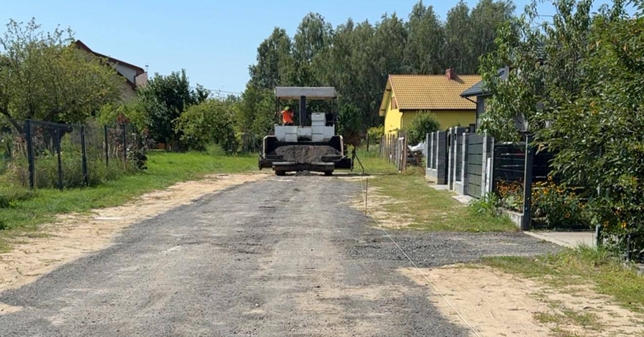 Trwają prace na ulicach Kolonia i Szpilowskiego w Gostyninie [ZDJĘCIA]