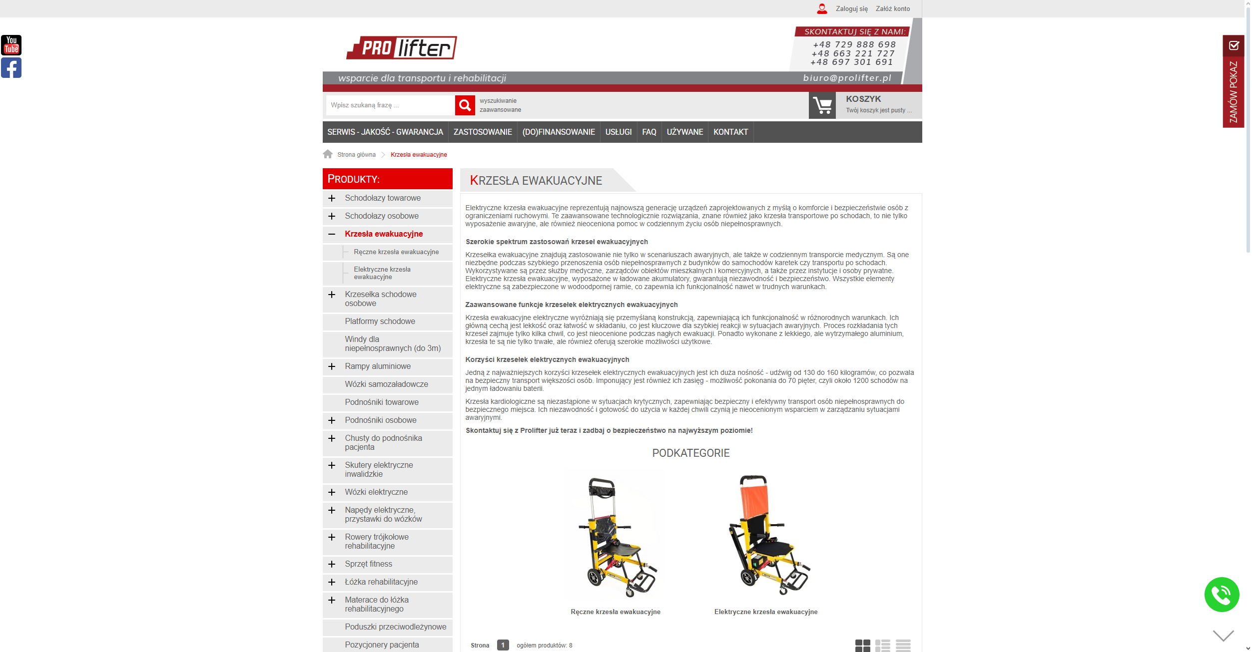 Ewakuacja osób z ograniczoną mobilnością - jak działają krzesła ewakuacyjne?