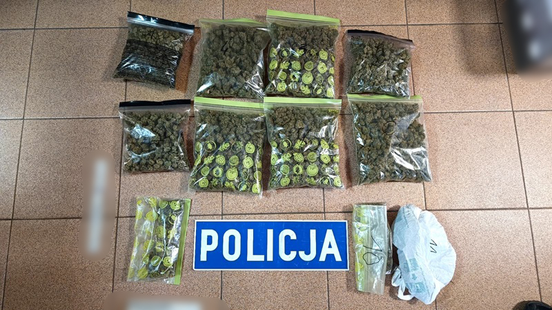 Areszt za uprawę i znaczną ilość narkotyków [ZDJĘCIA]