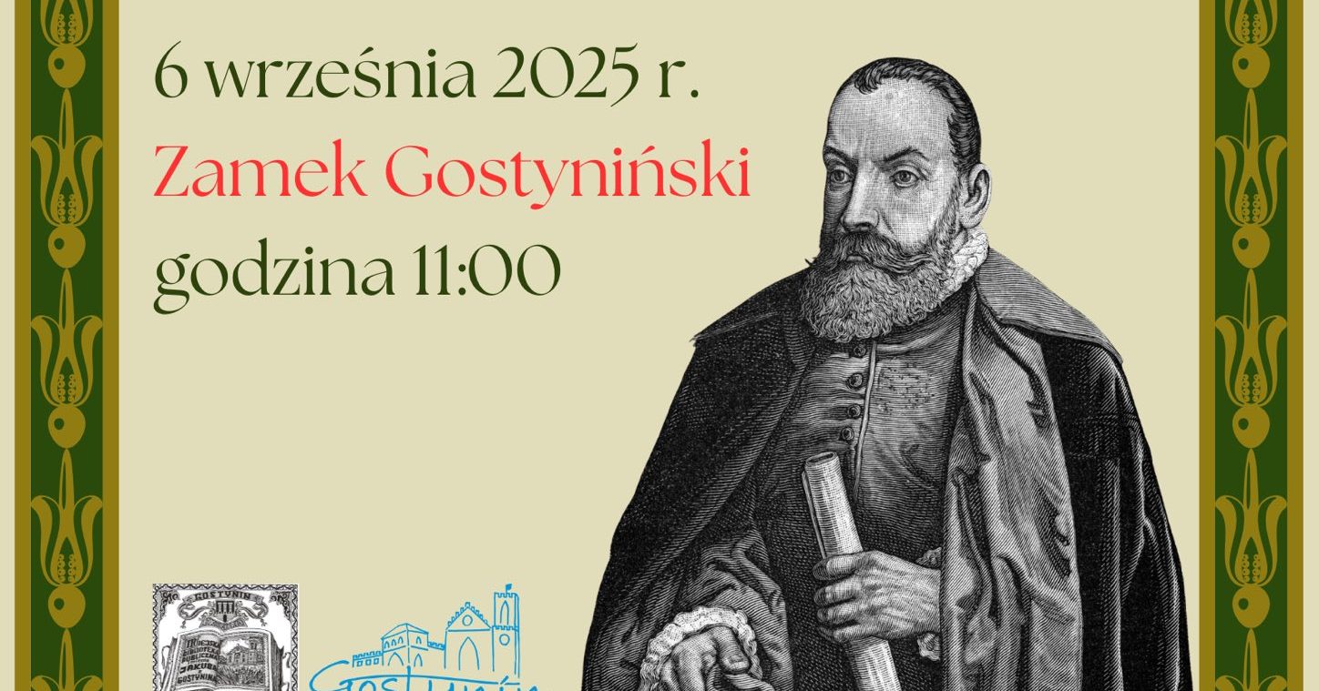 Narodowe Czytanie 2025 przeniesione do Zamku Gostynińskiego