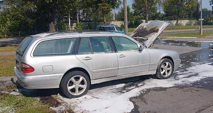 Pożar Samochodu Na Stacji ...