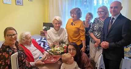 Piękny Jubileusz Pani Leokadii ...