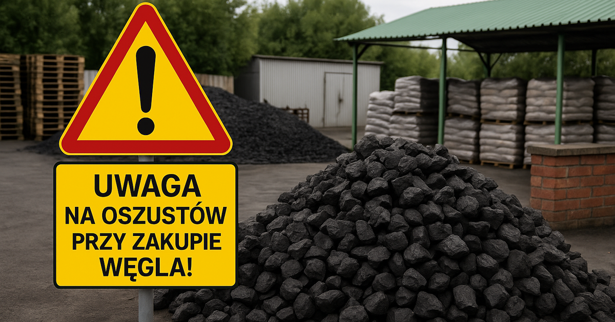 Tani węgiel? To może być pułapka! Policja z Gostynina apeluje o czujność