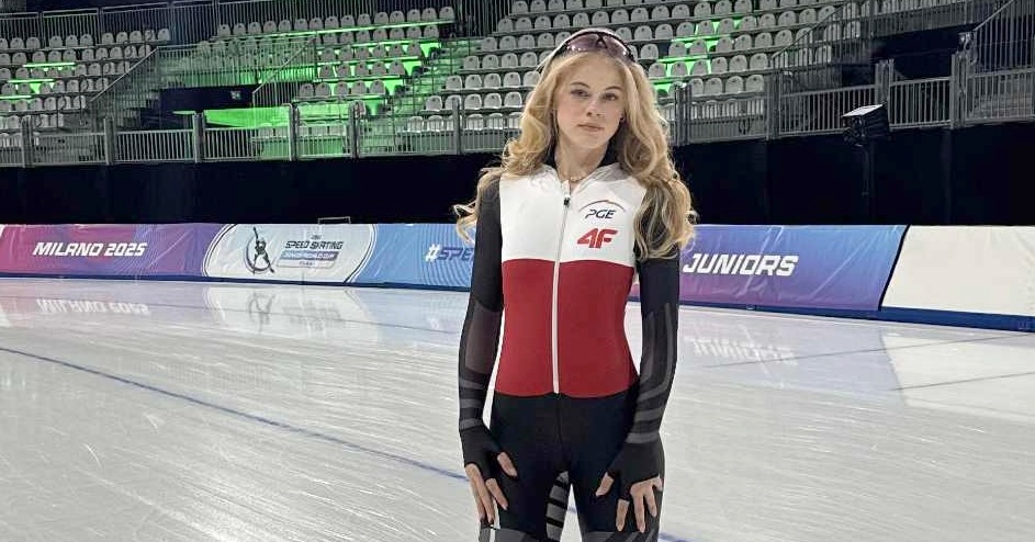 Nadia Machała z Gostynina jedzie na Puchar Świata Juniorów do Mediolanu – przed nią olimpijski tor! [ZDJĘCIA]