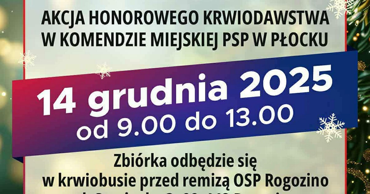 Trwa zbiórka krwi dla małej Igi z Radzanowa. Potrzebna pilna pomoc!