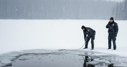 Spacer Po Tafli Jeziora? To...