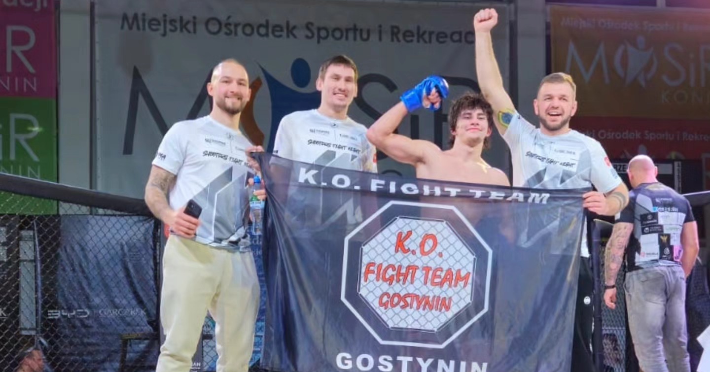 Dominacja w klatce i ważne pytanie o przyszłość. K.O. Fight Team Gostynin po gali w Koninie [ZDJĘCIA]