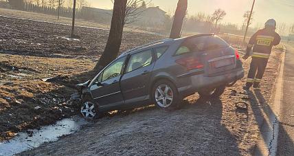 Kolizja W Miejscowości Brzezia. ...