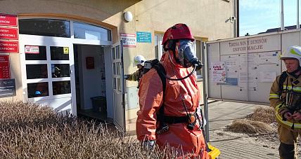 Alarm Chemiczny W Nowym Duninowie....