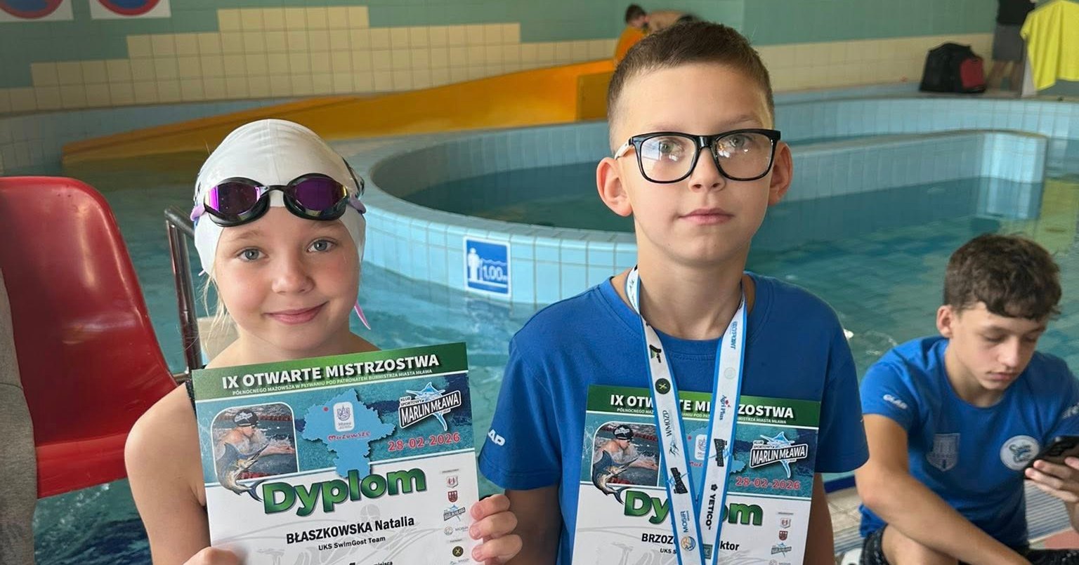 Pływacy SwimGost Team z medalami Mistrzostw Mazowsza [ZDJĘCIA]