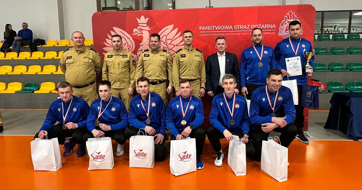 Strażacy z Gostynina w elitarnym gronie. Trzecie miejsce w finale województwa