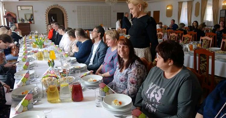 Wielkanocne spotkanie z podopiecznymi WTZ w Gostyninie [ZDJĘCIA]