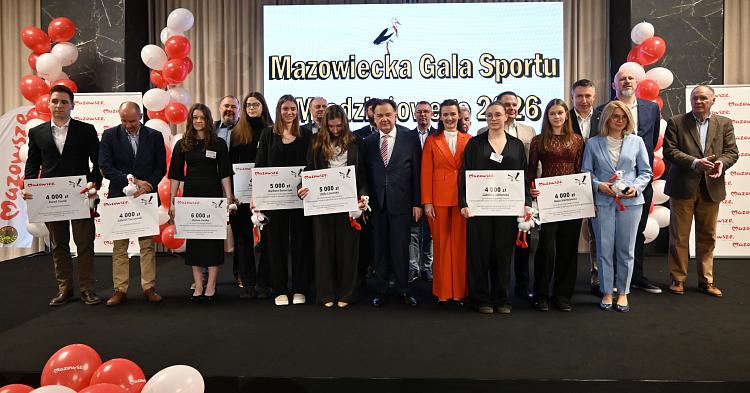Samorząd Mazowsza nagrodził młodych sportowców