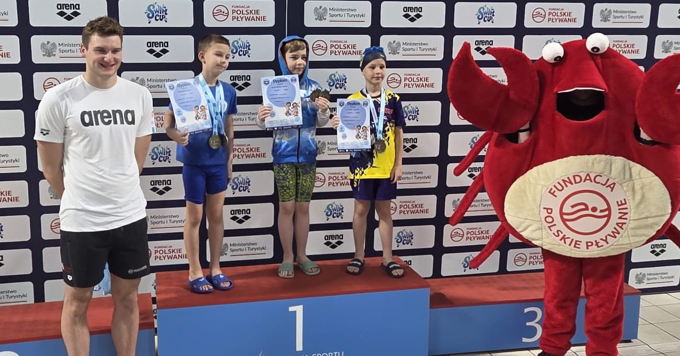 Złoto i srebro dla UKS SwimGost Team [ZDJĘCIA]