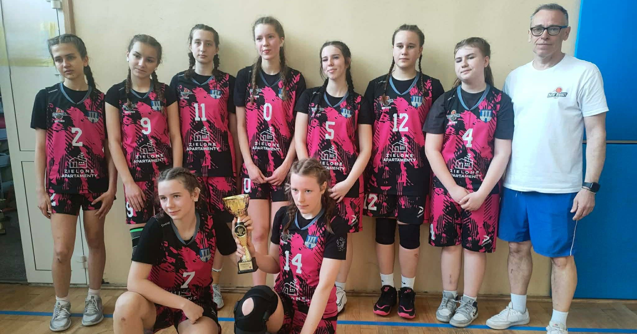 New Basket Gostynin w krajowej czołówce! Świetny występ dziewcząt w Płocku