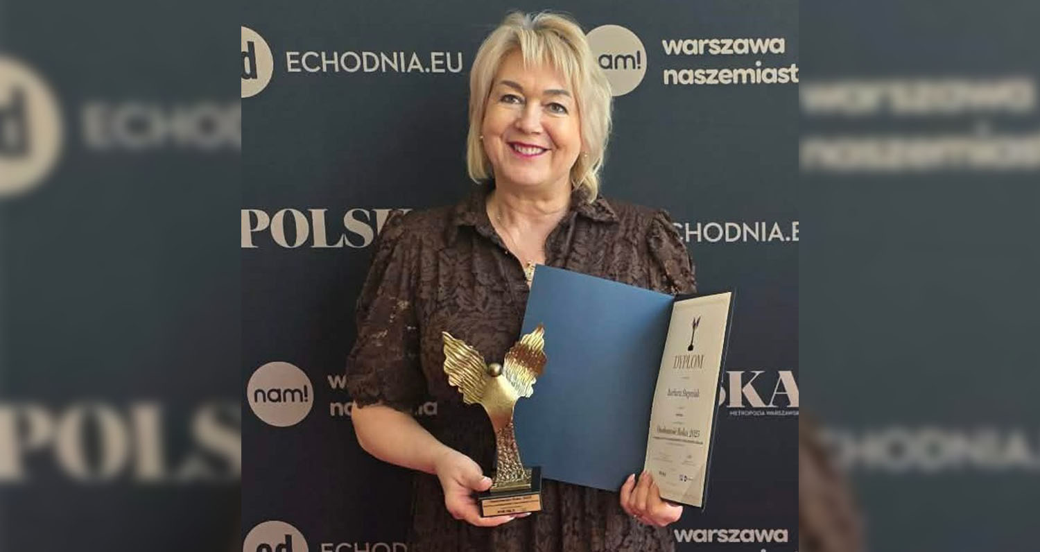 Osobowość Roku. Pierwsze miejsce dla Wójt Gminy Szczawin Kościelny Barbary Stępniak