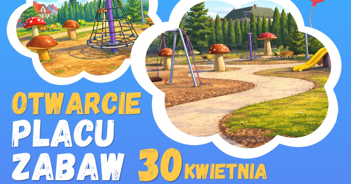 „Park Grzybów” gotowy dla mieszkańców. Uroczyste otwarcie 30 kwietnia