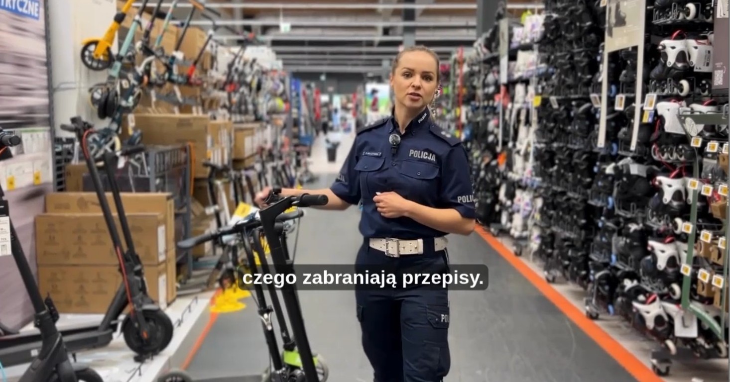 Hulajnoga na komunię? Policja ostrzega: to może być kosztowny i niebezpieczny błąd