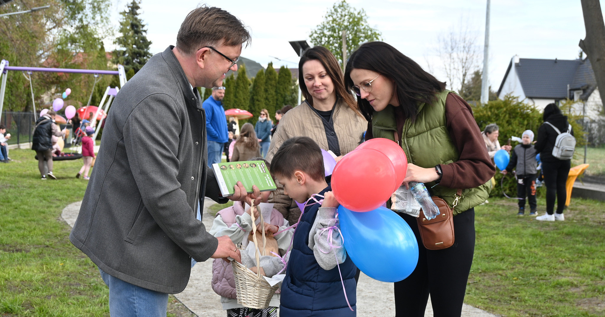 Park Grzybów. Nowy plac zabaw w Gostyninie oficjalnie otwarty [ZDJĘCIA]