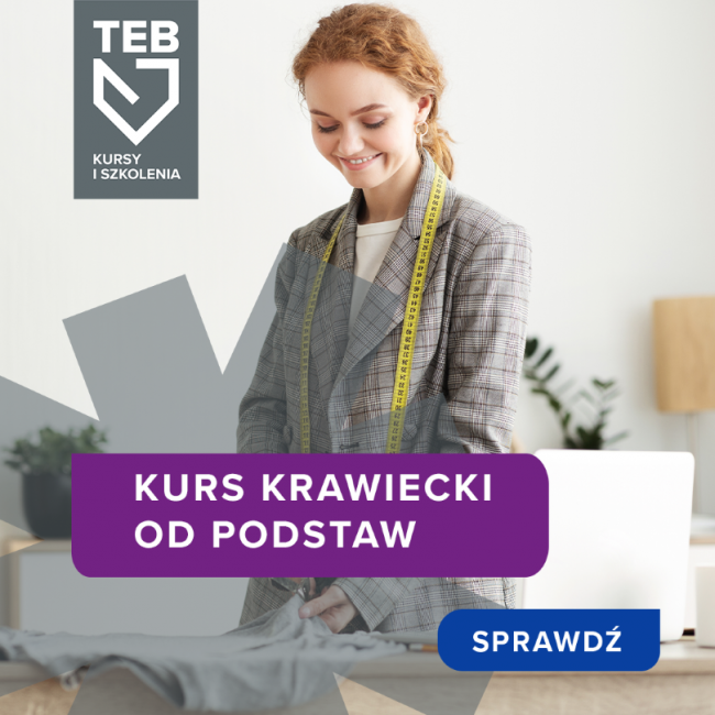 Kurs krawiecki I stopnia (podstawowy) – 62h