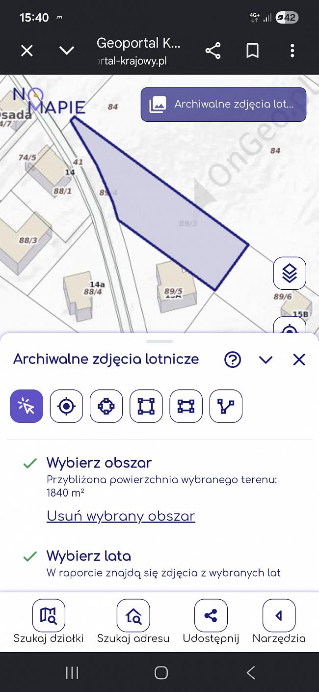 Sprzedam działkę budowlaną
