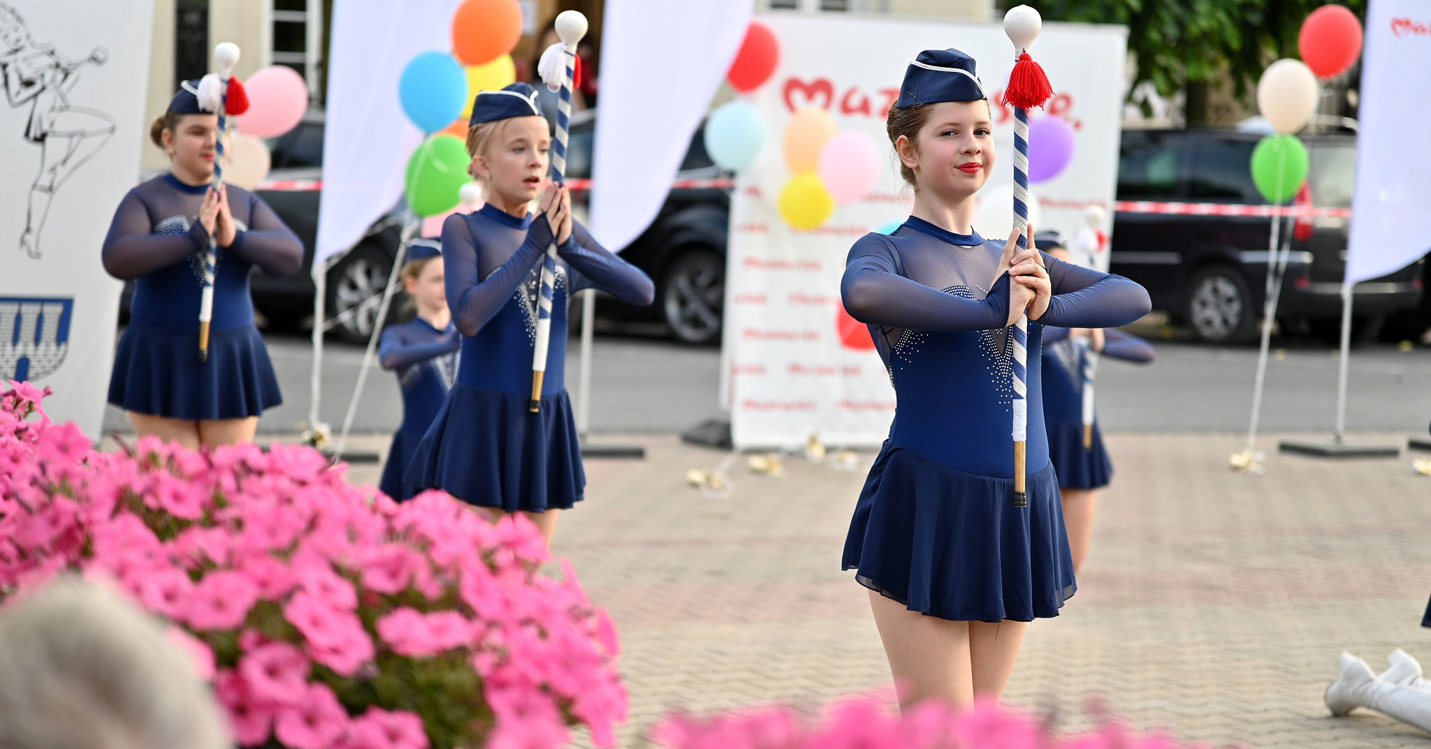Mażoretki Libra Gostynin zatańczyły na Rynku [ZDJĘCIA]