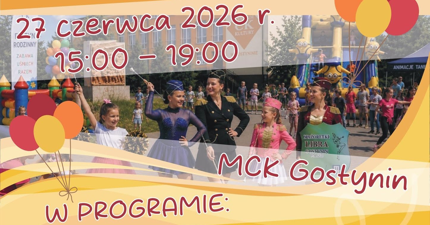 Mażoretkowy festyn w Gostyninie. Dzieci i dorośli znajdą coś dla siebie
