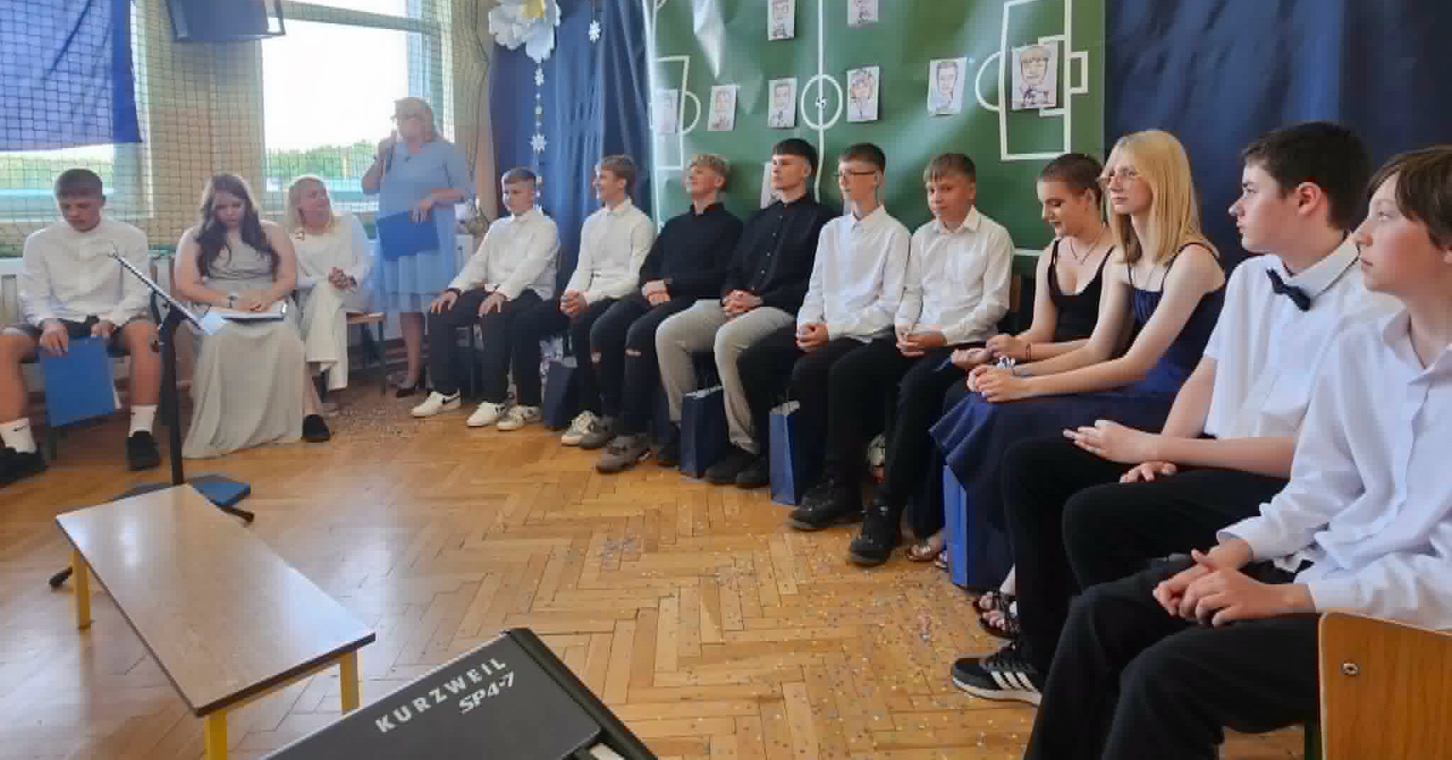 Zakończenie roku szkolnego klas VIII w Zwoleniu