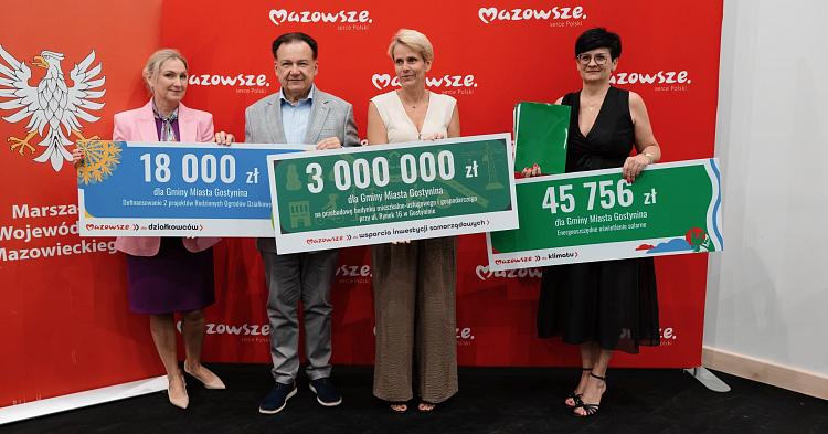 Gostynin z ponad 3 mln zł wsparcia z budżetu Mazowsza