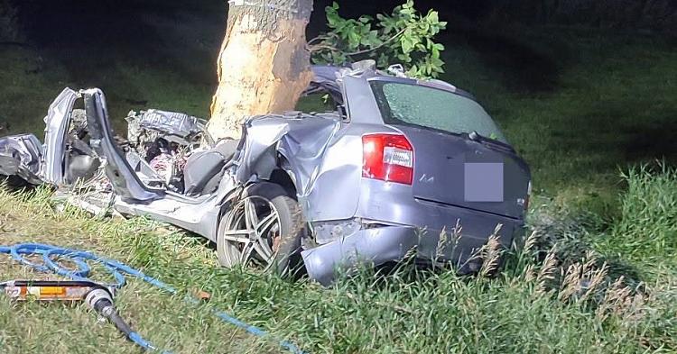 Wypadek w gm. Drobin. Zginął kierowca