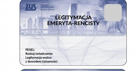 Nowa Legitymacja Emeryta-rencisty