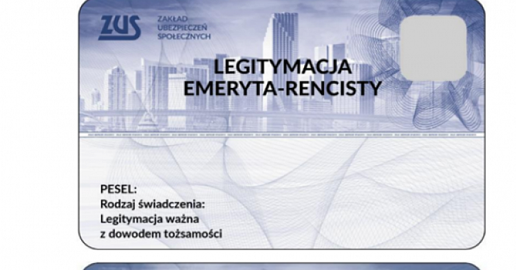 Nowa legitymacja emeryta-rencisty