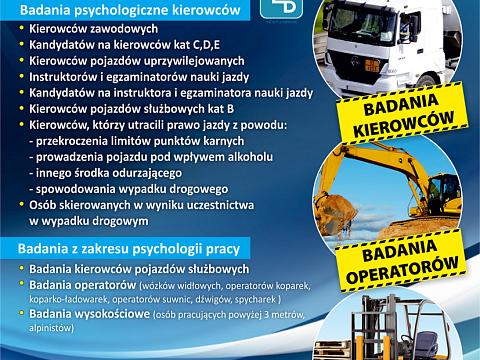 Badania Psychologiczne Kierowców, ...