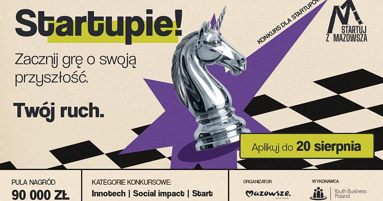 Twój ruch. Ruszyła VIII edycja konkursu „Startuj z Mazowsza”