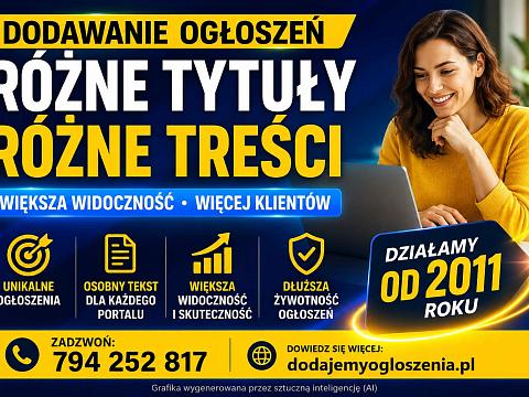 Dodamy Twoje Ogłoszenia - ...