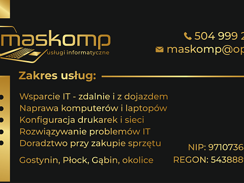 Naprawa Komputerów I Laptopów –...