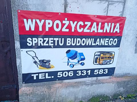 Wypożyczę Maszyny Budowlane