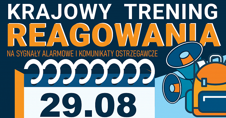W sobotę krajowy trening reagowania