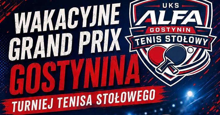 Przed nami finałowe rozgrywki Wakacyjnego Grand Prix Gostynina w tenisie stołowym