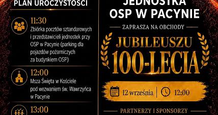 Sto Lat Osp W Pacynie. Strażacy ...