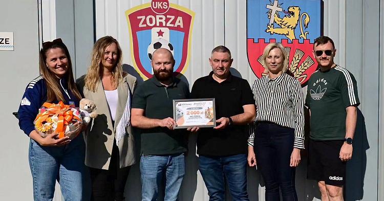 UKS Zorza Szczawin Kościelny na drugim miejscu w akcji „Wspieramy Młodych”