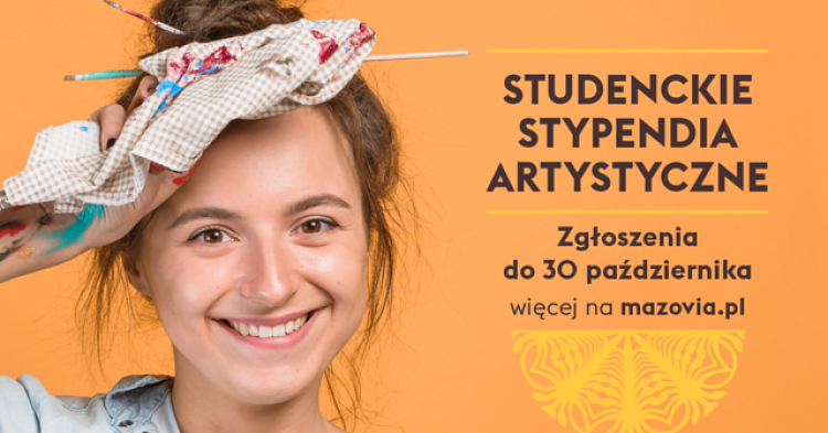 Studiujesz sztukę i mieszkasz na Mazowszu? Do 30 października złóż wniosek o stypendium