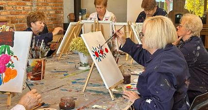 Seniorzy Z Gostynina Rozmawiali...