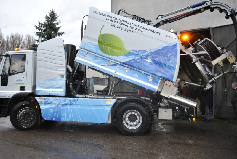 Samochód do czyszczenia kanalizacji już w Gostyninie