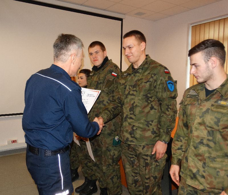 Spotkanie z kandydatami do służby w Policji
