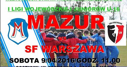 Juniorzy Mazura Zapraszają ...