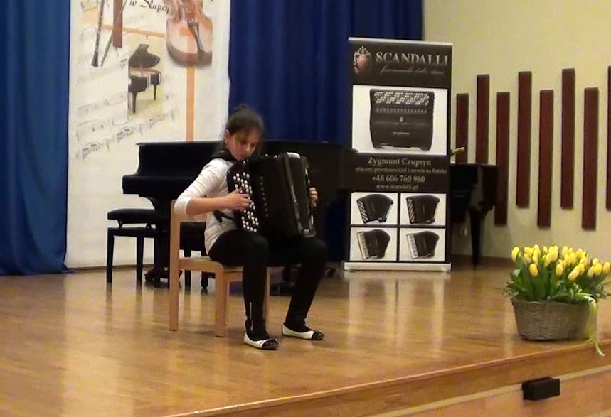 Ogromny sukces młodej akordeonistki Weroniki Stańczyk