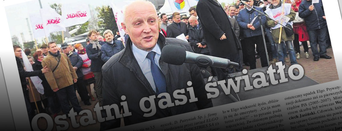 Upadek Elgo w artykule tygodnika "Fakty i Mity"