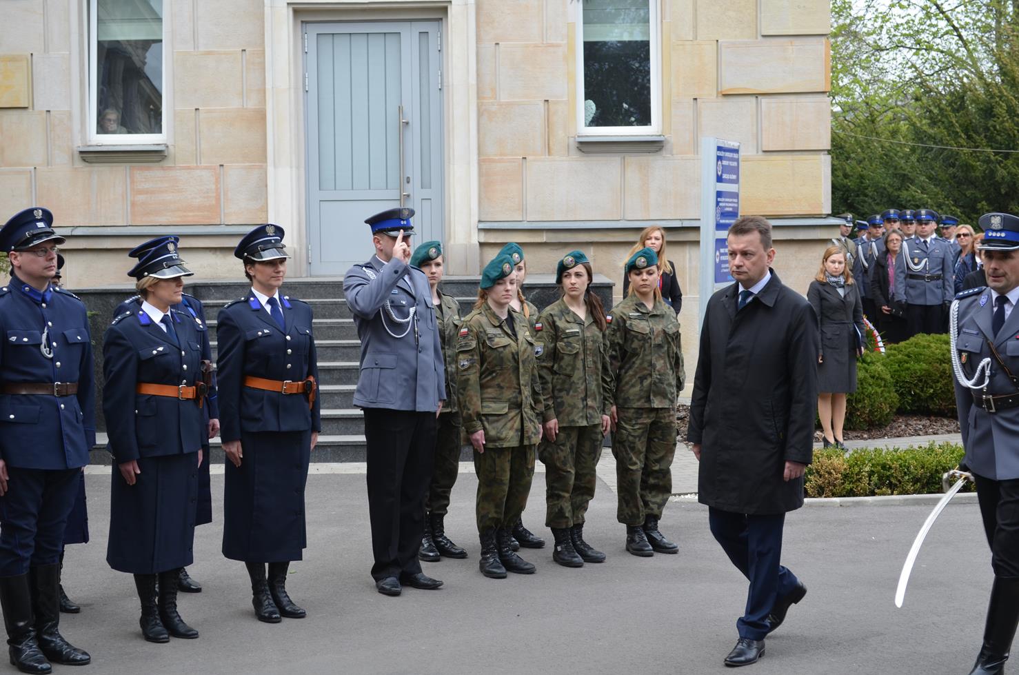 I LO PUL na warszawskich uroczystościach 76. rocznicy Zbrodni Katyńskiej
